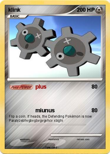 Pokemon klink