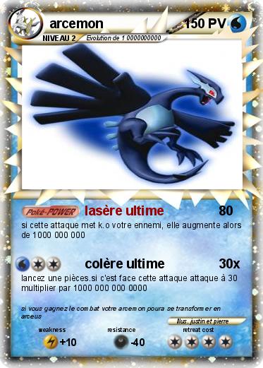 Pokemon arcemon