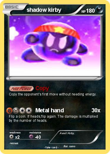 Pokemon shadow kirby