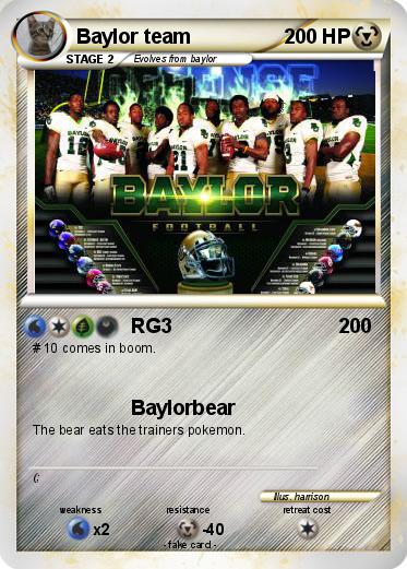Pokemon Baylor team