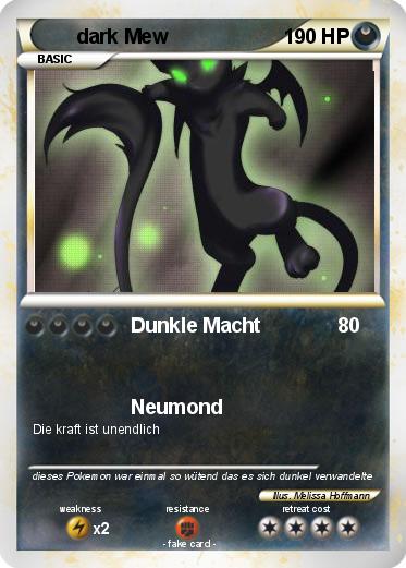Pokemon dark Mew