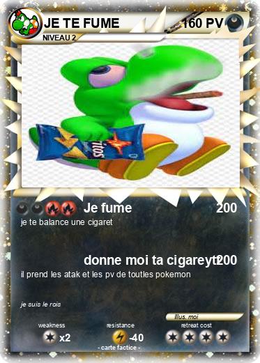Pokemon JE TE FUME