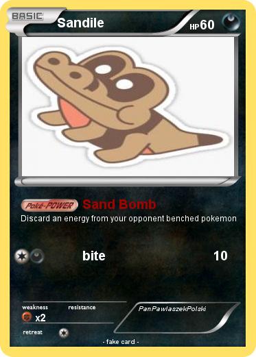 Pokemon Sandile