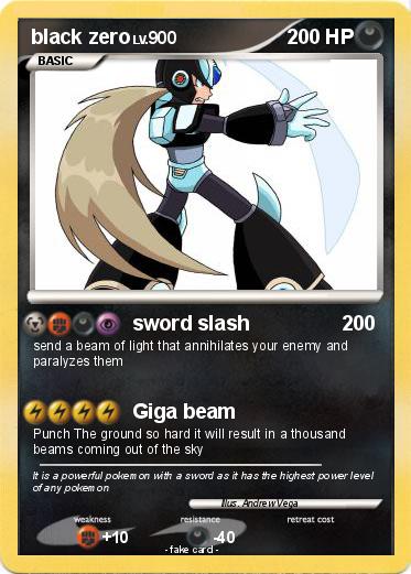 Pokemon black zero