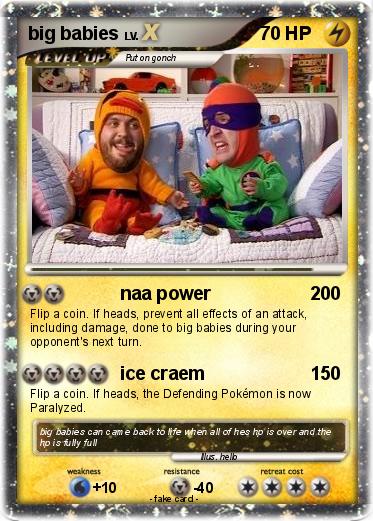 Pokemon big babies