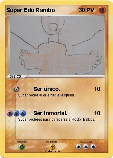 Pokemon Súper Edu Rambo