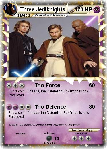 Pokemon Three Jediknights