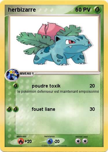Pokemon herbizarre