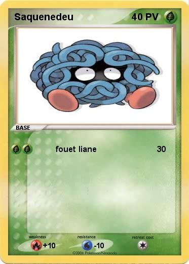 Pokemon Saquenedeu