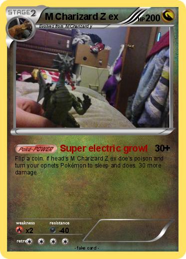 Pokemon M Charizard Z ex