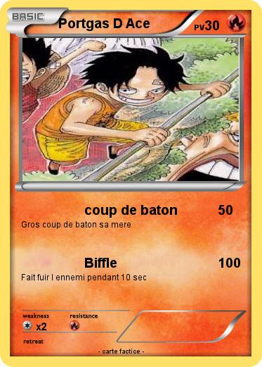 Pokemon Portgas D Ace