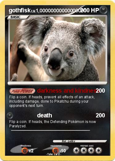 Pokemon gothfisk