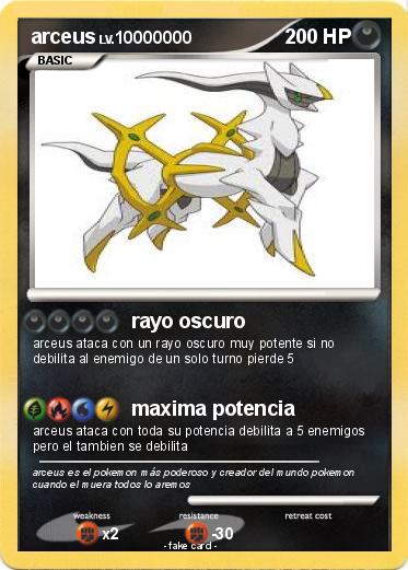 Pokemon arceus