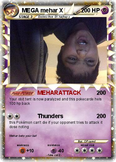 Pokemon MEGA mehar X