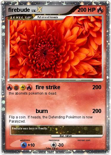 Pokemon firebude