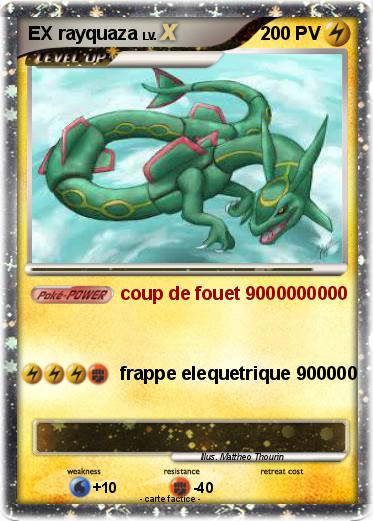 Pokemon EX rayquaza
