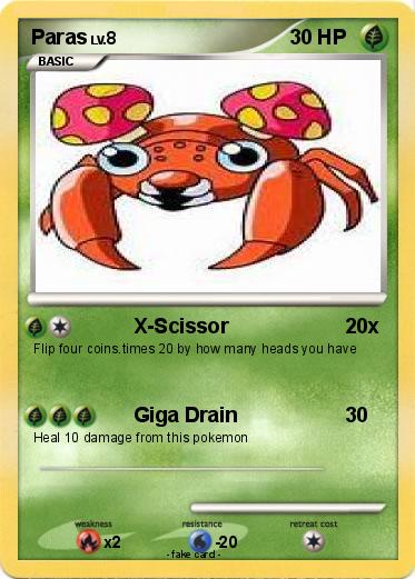 Pokemon Paras