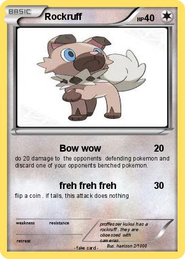 Pokemon Rockruff