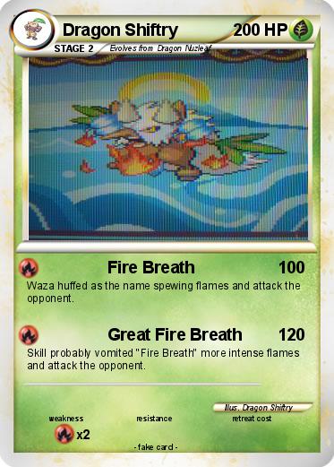 Pokemon Dragon Shiftry