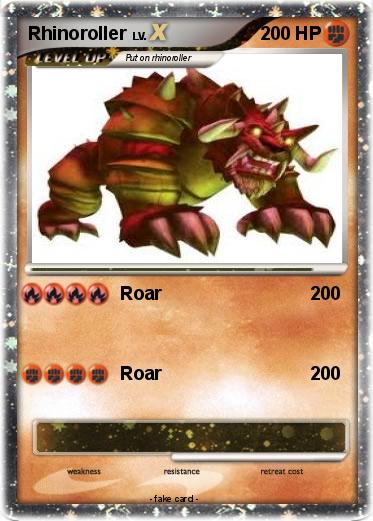 Pokemon Rhinoroller