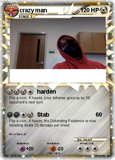 Pokemon crazy man