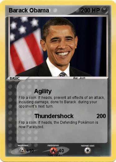 Pokemon Barack Obama