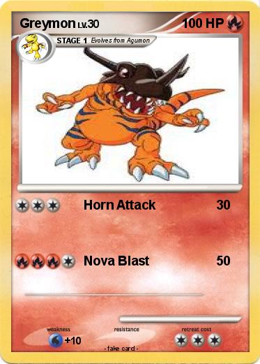 Pokemon Greymon