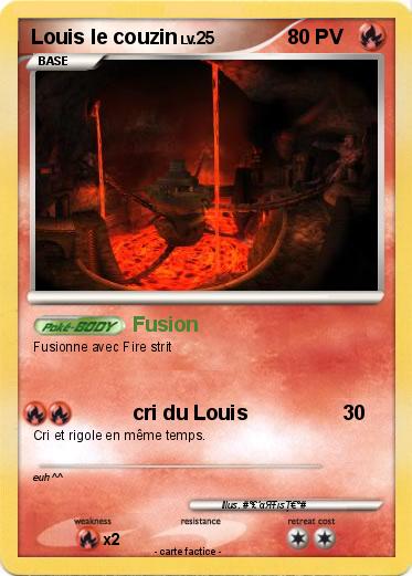 Pokemon Louis le couzin