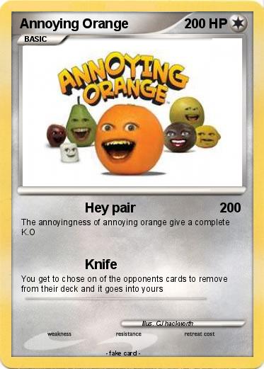 Pokemon Annoying Orange