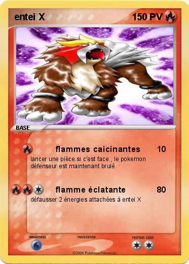 Pokemon entei X