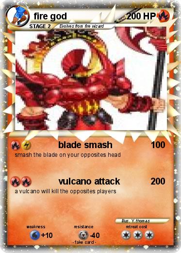 Pokemon fire god
