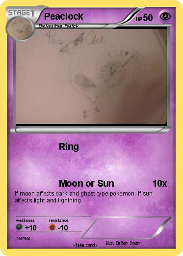 Pokemon Peaclock