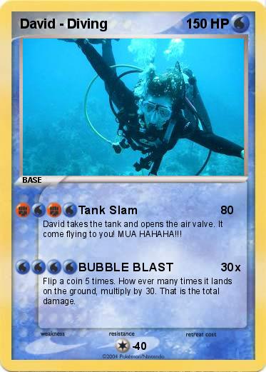 Pokemon David - Diving