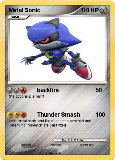 Pokemon Metal Sonic