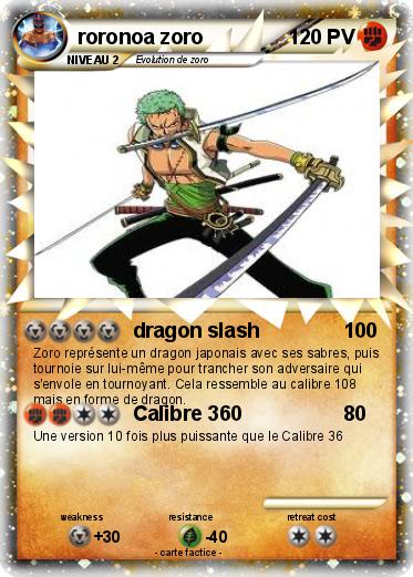Pokemon roronoa zoro