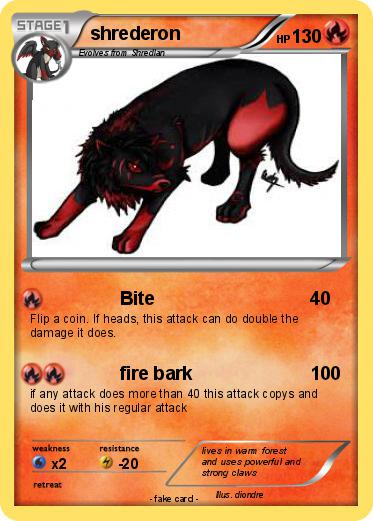 Pokemon shrederon