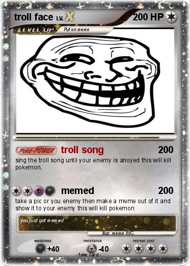 Pokemon troll face