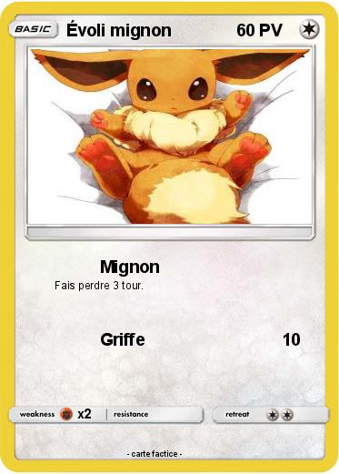 Pokemon Évoli mignon
