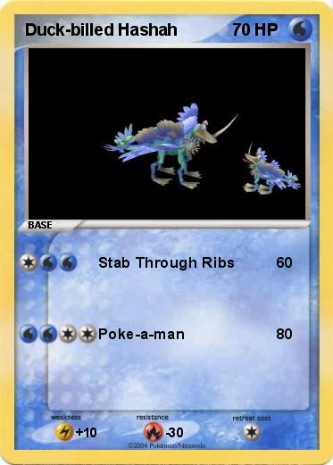 Pokemon Duck-billed Hashah