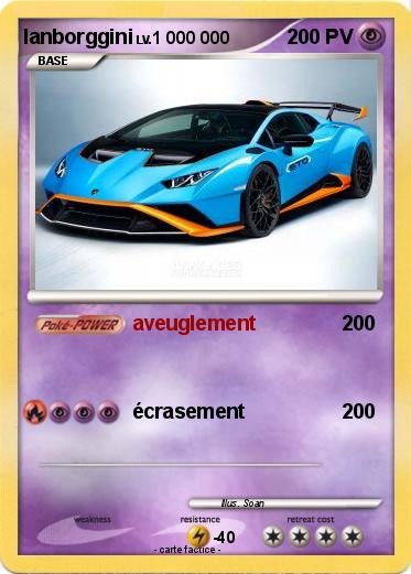 Pokemon lanborggini