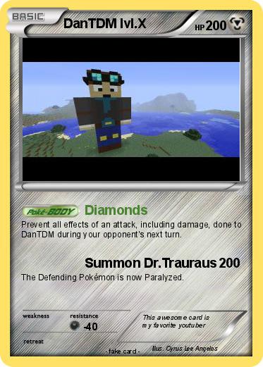 Pokemon DanTDM lvl.X