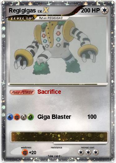 Pokemon Regigigas