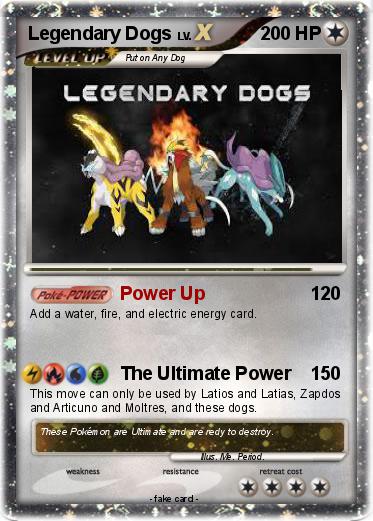 Pokemon Legendary Dogs