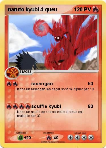 Pokemon naruto kyubi 4 queu