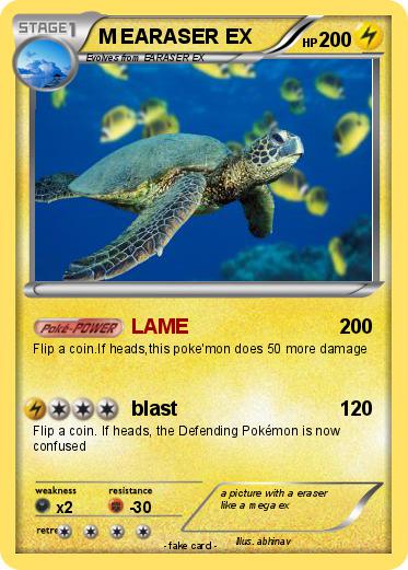 Pokemon M EARASER EX