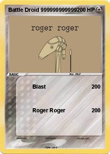 Pokemon Battle Droid 999999999999