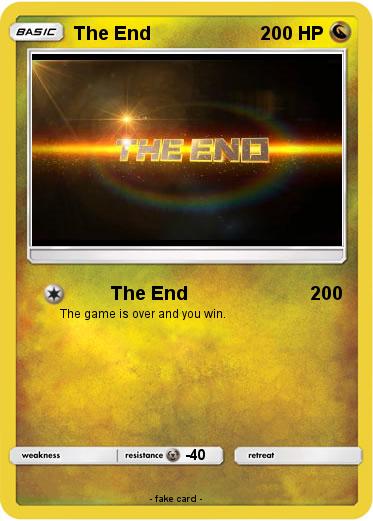 Pokemon The End