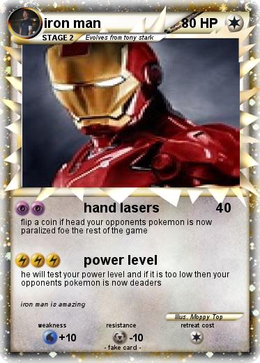 Pokemon iron man