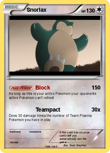 Pokemon Snorlax