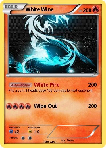 Pokemon White Wine